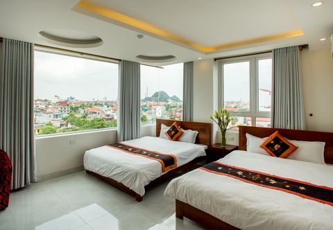 卧室 Van Hoa Hotel