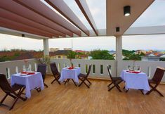 レストラン 6 Hoang Thu Homestay