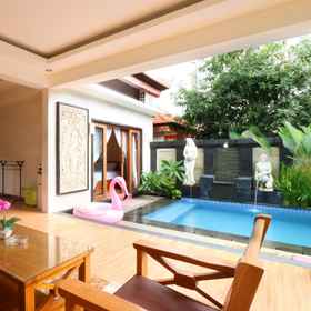Swimming Pool 1 The Umah Pandawa Homestay and Villas, 库图 酒店