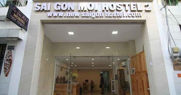 Lobi New Saigon Hostel 2