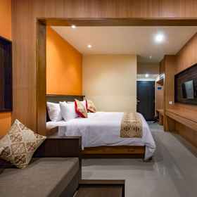 Bedroom 1 AB Hotel Kuta by AGATA, Kuta Hotels