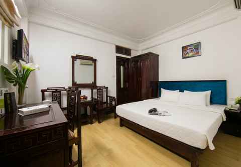 Phòng ngủ Little Hanoi Hotel