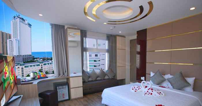 Kamar Tidur New Sun Hotel Nha Trang