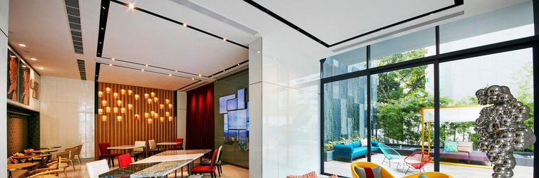 Lobby Oakwood Studios Singapore