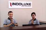 Lobby Indoluxe Rent Apartment Bekasi