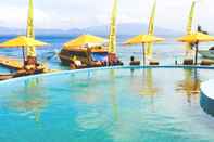 Swimming Pool Caspla Beach Hotel Resto and Bar