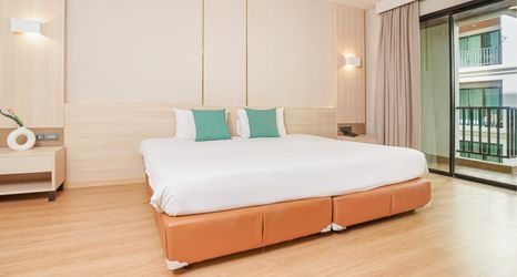 침실 2 Mike Garden Resort Hotel