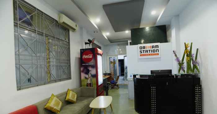 Sảnh chờ Dream Station - Saigon Hostel