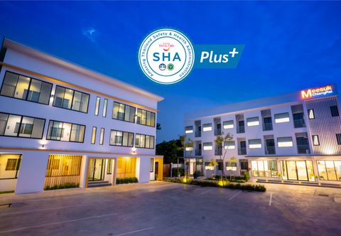 外部的 Meesuk ChiangRai Hotel