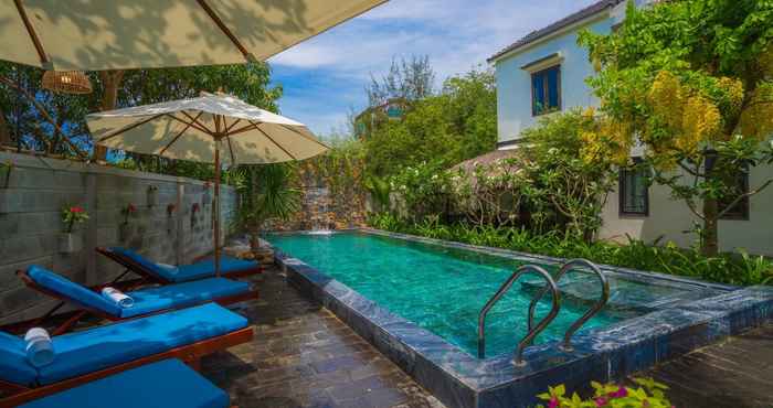 Swimming Pool An Bang Garden Homestay