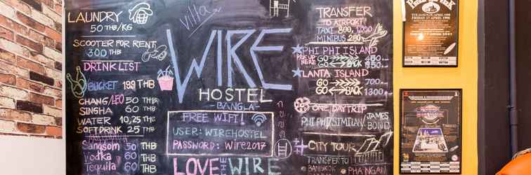 ล็อบบี้ Wire Hostel Patong