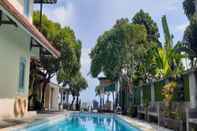 Swimming Pool At The Beach Candidasa