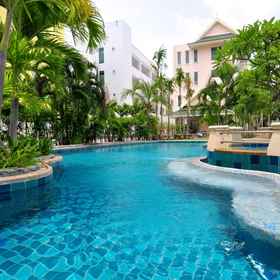 Swimming Pool 1 バーンカロンブリリゾート, カロンビーチプールヴィラ ホテル