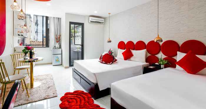 ห้องนอน Cicilia Boutique Aparthotel Saigon