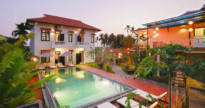 Swimming Pool Hoi An Red Frangipani Villa