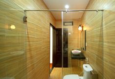 Bilik Mandi dalam Bilik 5 Blue Lake Homestay