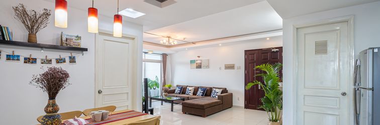 ロビー Alex House Saigon - Serviced Apartment