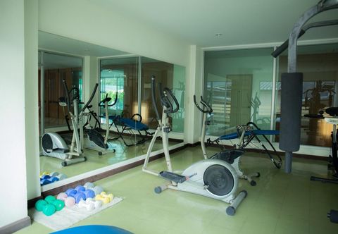 ห้องออกกำลังกาย P.Place Apartment
