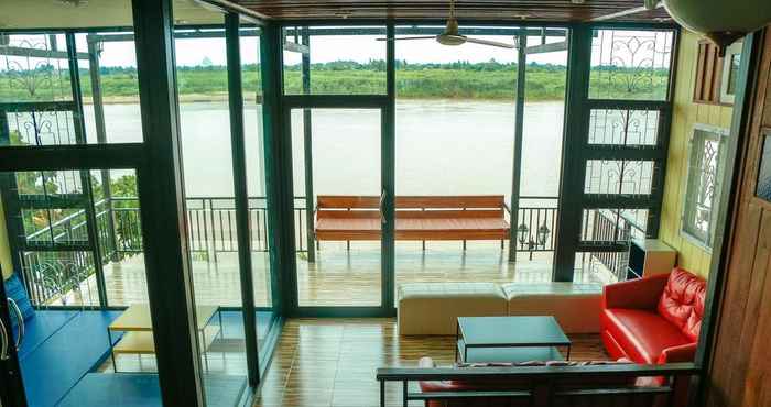 ล็อบบี้ Mekong Tarawadee Villa