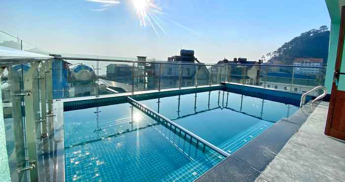 Swimming Pool Anh Minh Hotel Tam Dao