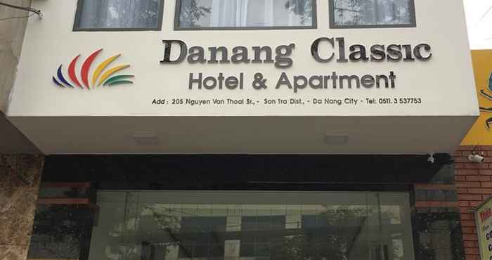 ภายนอกอาคาร Danang Classic Hotel