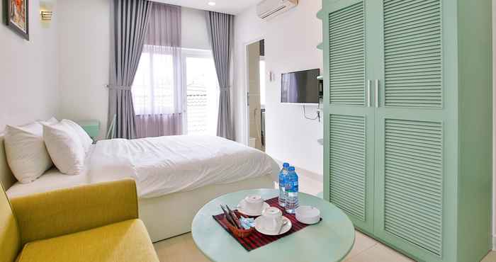 Phòng ngủ Sunflower Boutique Studio Apartments