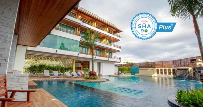 ภายนอกอาคาร Aqua Resort Phuket (SHA Plus+)