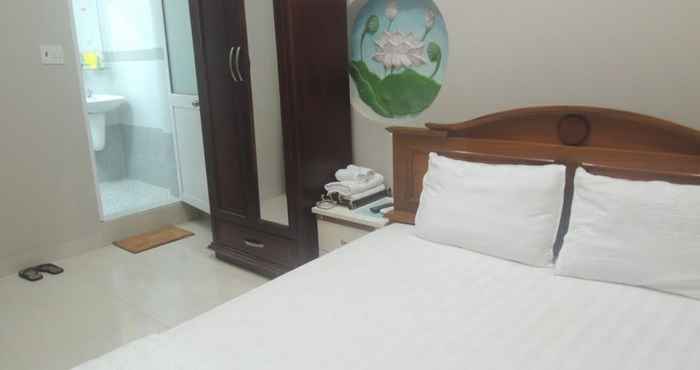 ห้องนอน Oanh Nguyen Hotel