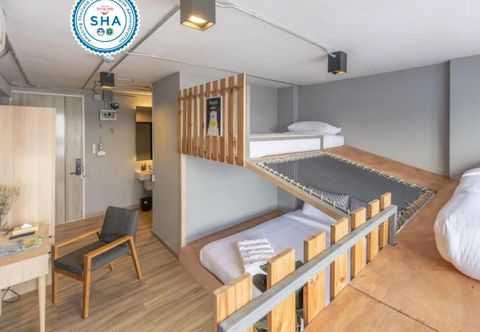 침실 Arch39 Minimal Chiang Mai Hotel