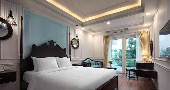 ห้องนอน San Boutique Hotel 		