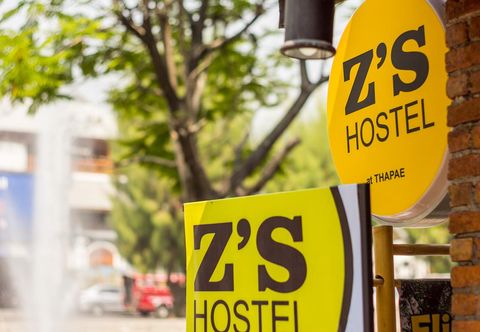 ภายนอกอาคาร Z'S Hostel @Tha Phae Gate