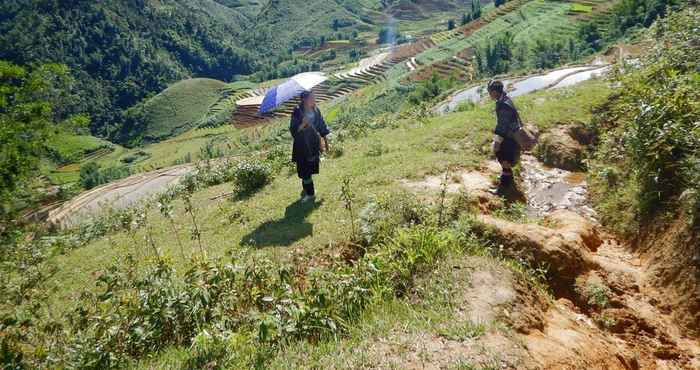 Bên ngoài Mountain Clouds Sapa Hostel