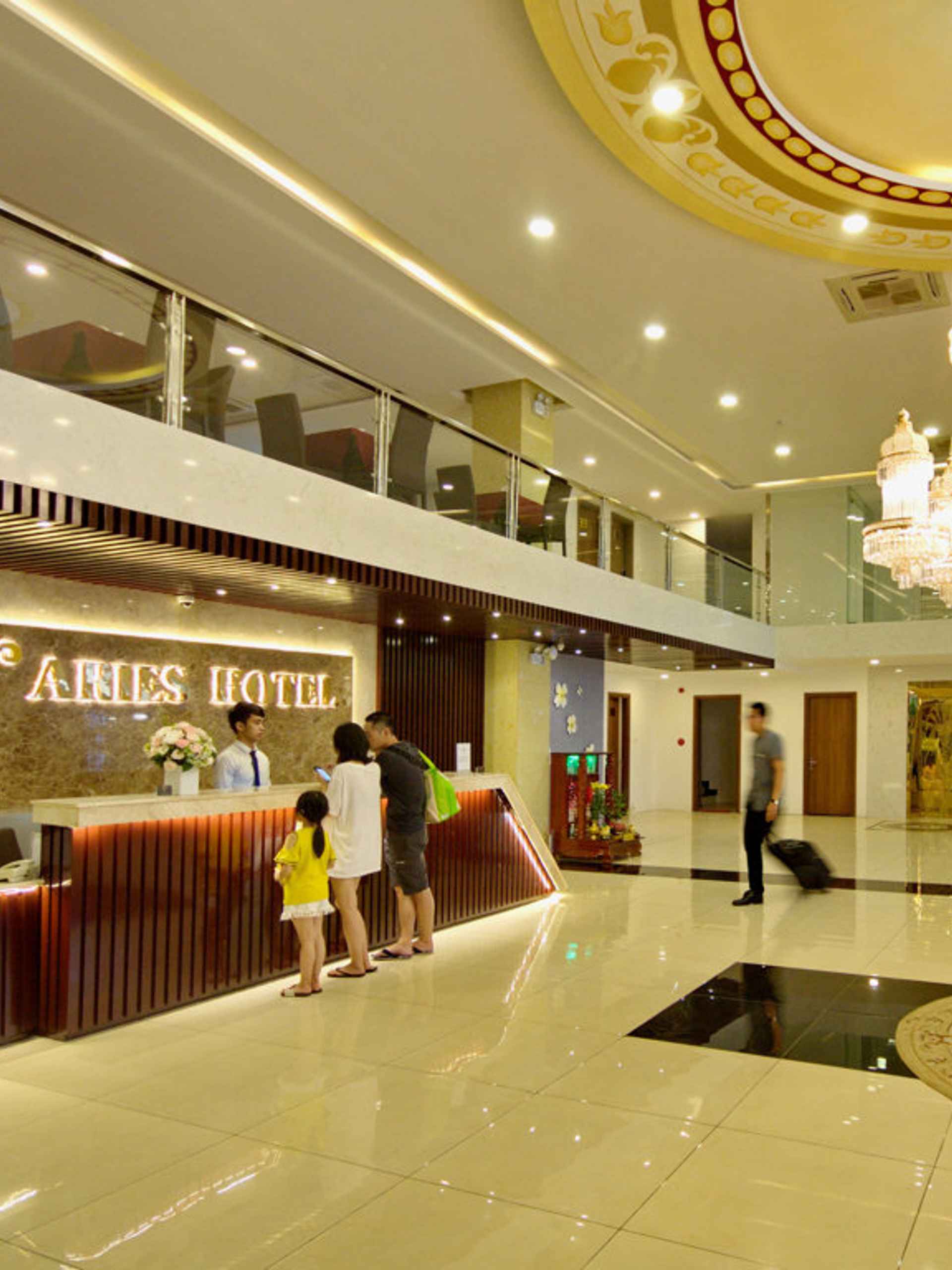 Sảnh chờ Aries Hotel Nha Trang
