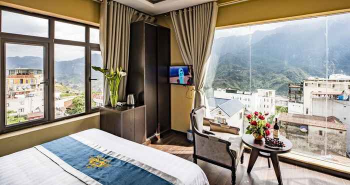 Phòng ngủ Mimosa Hotel Sapa