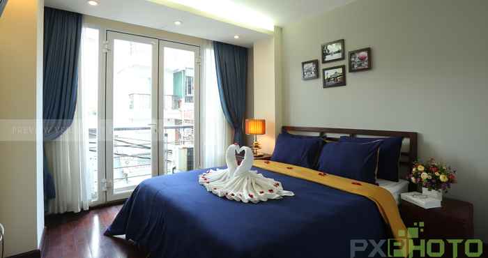 ห้องนอน Hanoi Capital Apartment