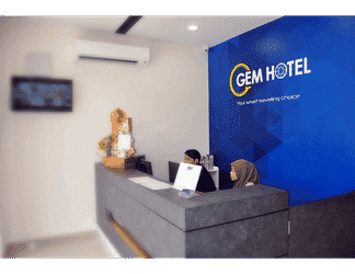 ล็อบบี้ 2 Gem Hotel Nusajaya
