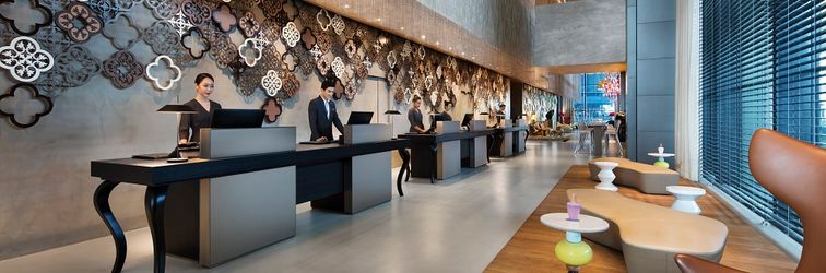 로비 JW Marriott Hotel Singapore South Beach