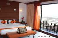 ห้องนอน Huahin Loft Hotel