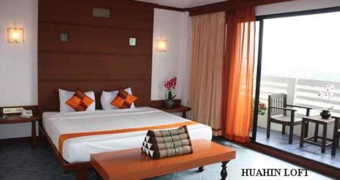 ห้องนอน Huahin Loft Hotel