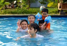 Swimming Pool 7 Bintang Laut Resort