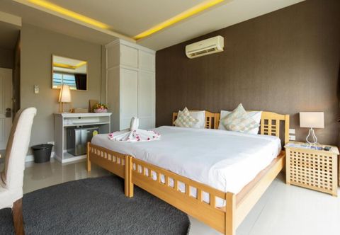 ห้องนอน Bondi Hotel Samui
