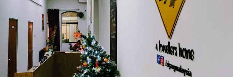 大堂 SPOT ON 90236 Zigzag Travellers Home