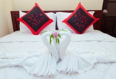 침실 7 Bougain Villeas Homestay