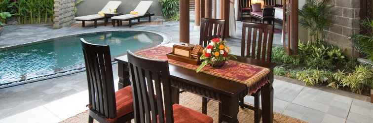 Lobby Bumi Linggah Villas Bali