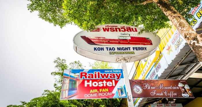 ภายนอกอาคาร Railway Hostel