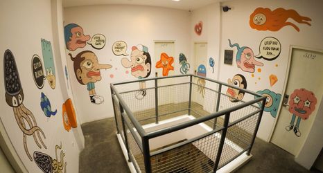 Lobby 2 Grab Hotel Gresik