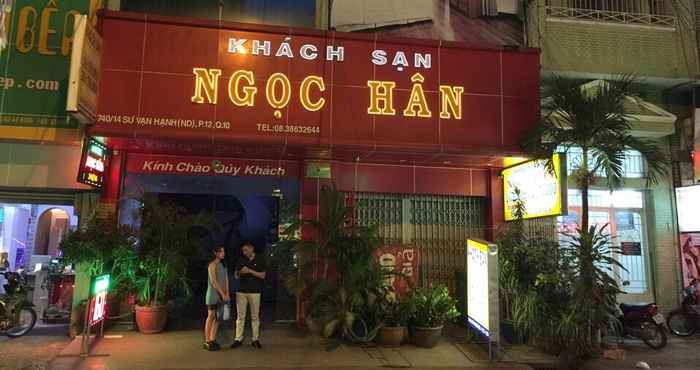 Bên ngoài Ngoc Han Hotel