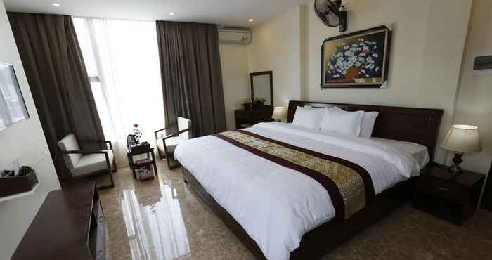 Phòng ngủ Hoang Ngoc Hotel Ha Giang