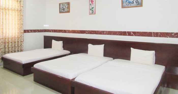 ห้องนอน Tien Minh Quan Hotel