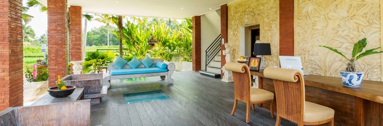 Lobby Amatara Abirama Villas